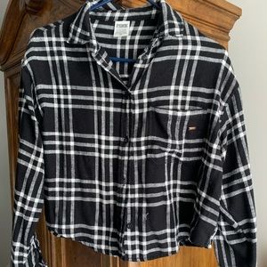 Cropped flannel